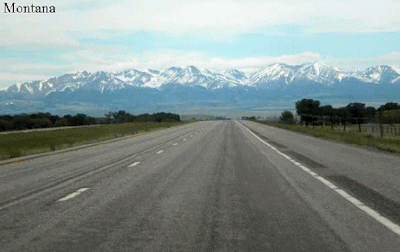 A Tour to Remember - Montana roadways