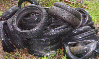 tire pile, from another view