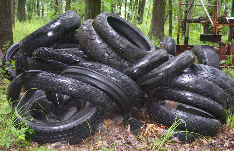 tire from the earlier part of the last century... see it?