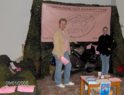 WROAR Ride booth at the 2005 Motorcycle SUPERSHOW