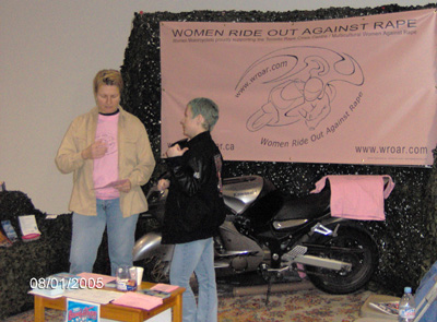 WROAR Booth at the SUPERSHOW 2005