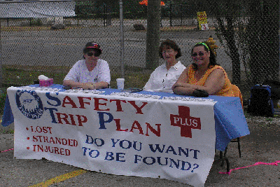 Safety Trip Plan, exhibitors at the WROAR Ride