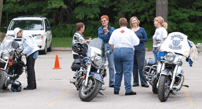 WROAR Ride 2010 riders chat