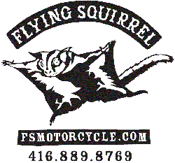 Flying Squirrel Motorcycle WROAR X Sponsor